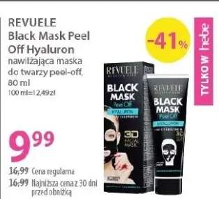 Nawilżająca maska do twarzy peel-off