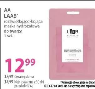 Rozświetlająco-kojąca maska hydrożelowa do twarzy