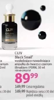 Black Snail wygładzająco-nawadniająca ampułka do twarzy z czarnym ślimakiem i PDRN