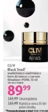 Wygładzająco-ujednolicający krem do twarzy z czarnym ślimakiem i PDRN