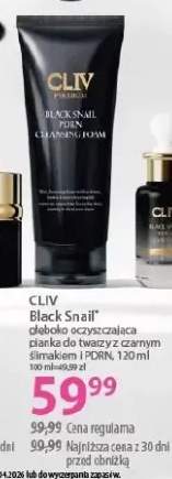 Głęboko oczyszczająca pianka do twarzy z czarnym ślimakiem i PDRN