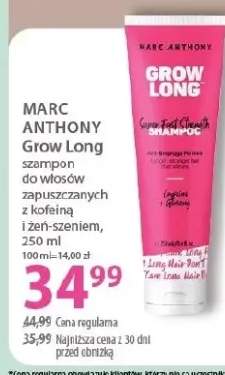 Szampon Grow Long do włosów zapuszczanych z kofeiną i żeń-szeniem