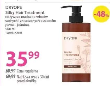 Odżywcza maska do włosów suchych i zniszczonych o zapachu piżma i jaśminu