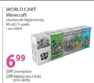 Chusteczki higieniczne Minecraft