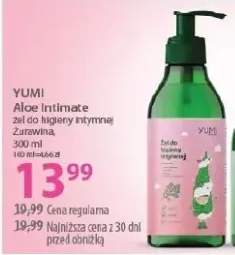 Żel do higieny intymnej żurawinowy Aloe Intimate