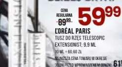 Tusz do rzęs Telescopic Extensionist