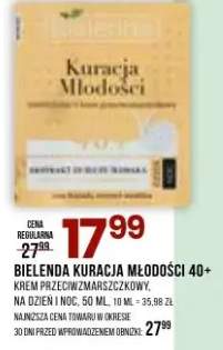 Krem Bielenda Kuracja Młodości 40+ przeciwzmarszczkowy na dzień i noc