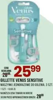 Maszynki jednorazowe do golenia venus sensitive