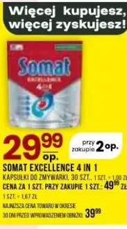 Kapsułki do zmywarki excellence 4 in 1 somat