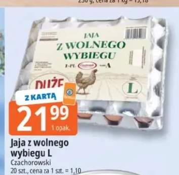 Jaja z wolnego wybiegu L