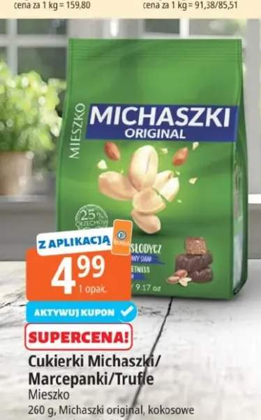 Cukierki Michaszki/Marcepanki/Trufle