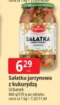 Sałatka jarzynowa z kukurydzą