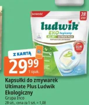 Kapsułki do zmywarek Ultimate Plus Ekologiczny