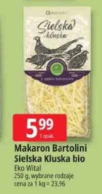 Makaron Bartolini Sielska Kluska bio