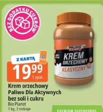 Krem orzechowy klasyczny bez soli i cukru