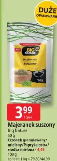 Majeranek suszony granulowany/mielony/Papryka ostra/słodka mielona