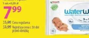 Chusteczki nawilżane dla noworodków i niemowląt Waterwipes