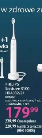 Szczoteczka soniczna z końcówką Sonicare 3100 HX4002/64