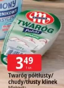 Twaróg półtłusty/chudy/tłusty klinek