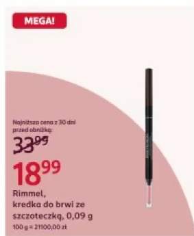 Kredka do brwi ze szczoteczką