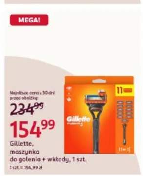 Maszynka do golenia + wkłady