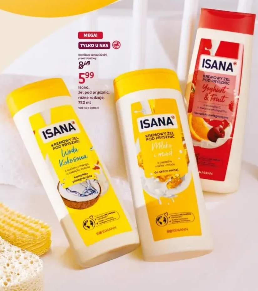 Żel pod prysznic Yoghurt & Fruit