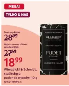 Stylizujący puder do włosów