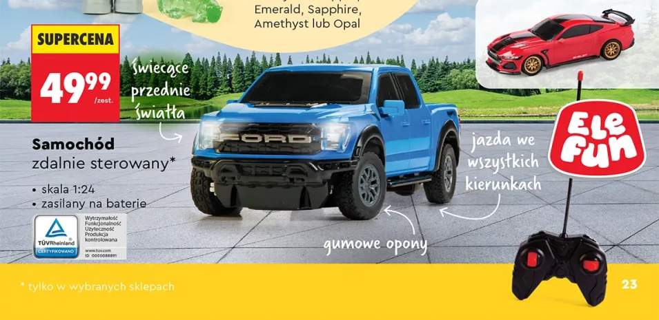 Samochód zdalnie sterowany