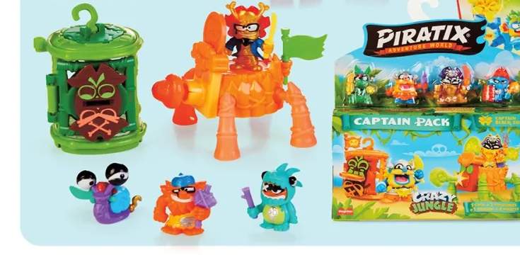 Zestaw SuperThings, Piratix lub Kookyloos, różne rodzaje