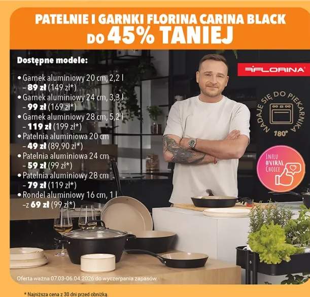 Garnek aluminiowy 20 cm, 2,2 l