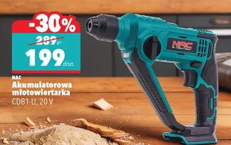 Akumulatorowa młotowiertarka CDB1-LI, 20 V