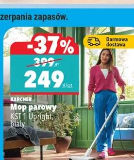 Mop parowy KST 1 Upright, biały