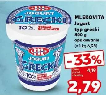 Jogurt typ grecki 10%