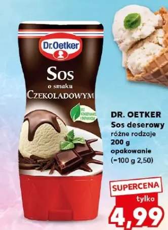 Sos deserowy różne rodzaje