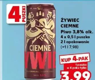 Piwo Żywiec Ciemne