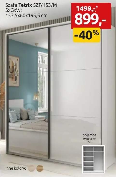 Szafa Tetrix SZF/153/M