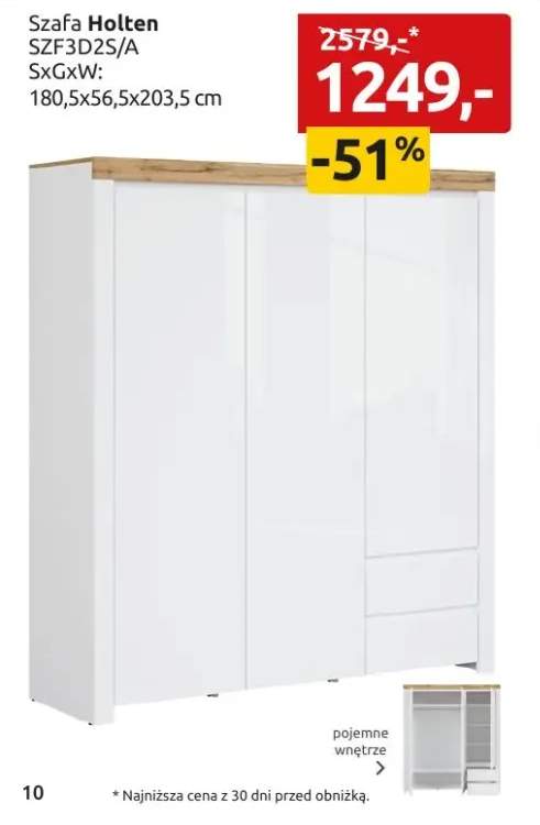 Szafa Holten SZF3D2S/A