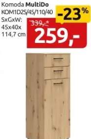 Komoda MultiDo KOM1D2S/45/110/40 SxGxW: 45x40x114,7 cm