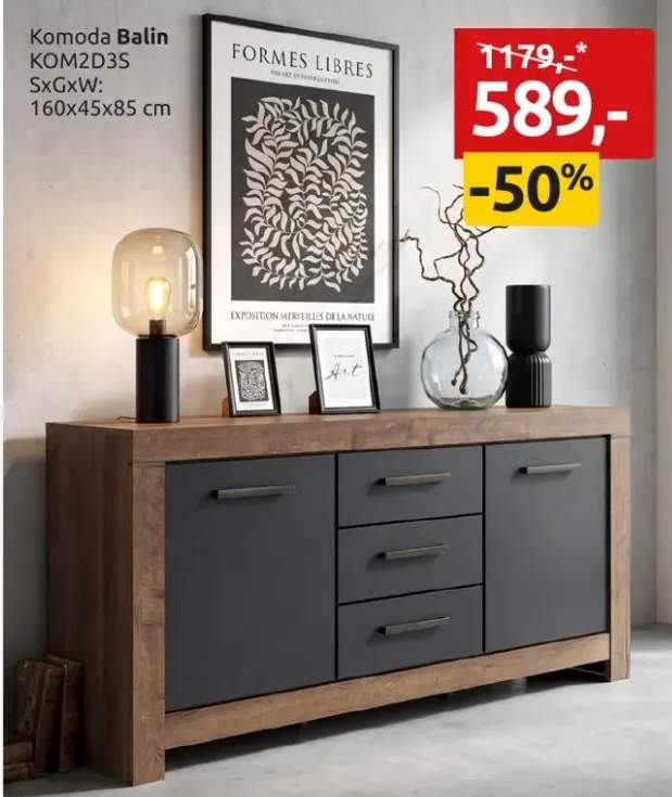 Komoda Balin KOM2D3S