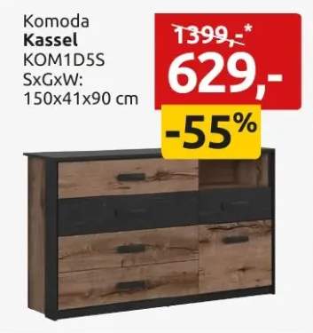Komoda Kassel KOM1D5S