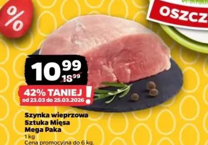 Szynka wieprzowa Sztuka Mięsa Mega Paka