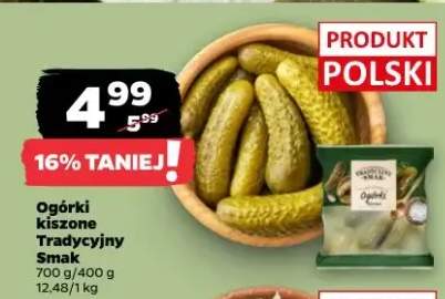 Ogórki kiszone tradycyjny smak
