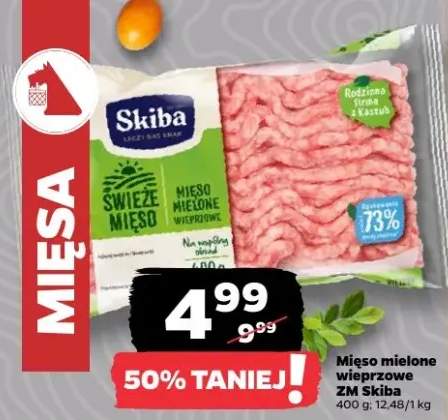 Mięso mielone wieprzowe zm