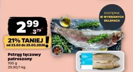 Pstrąg tęczowy patroszony