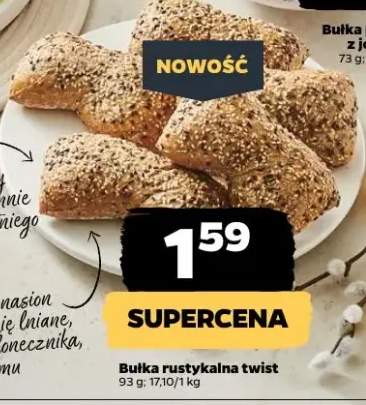 Bułka rustykalna twist