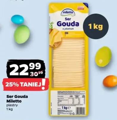 Ser Gouda plastry