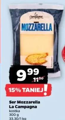 Ser Mozzarella kostka