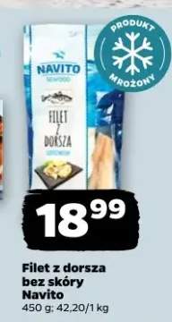 Filet z dorsza bez skóry