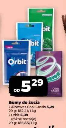 Gumy do żucia Orbit (różne rodzaje)