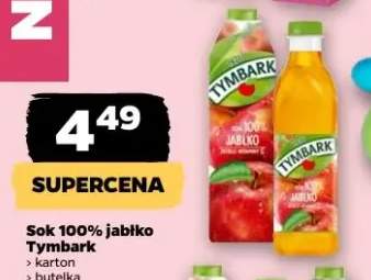 Sok 100% jabłko Tymbark